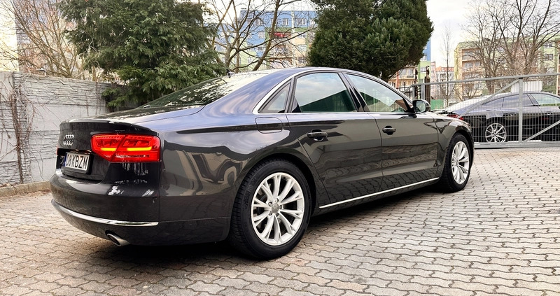 Audi A8 cena 68800 przebieg: 471000, rok produkcji 2011 z Lubin małe 121